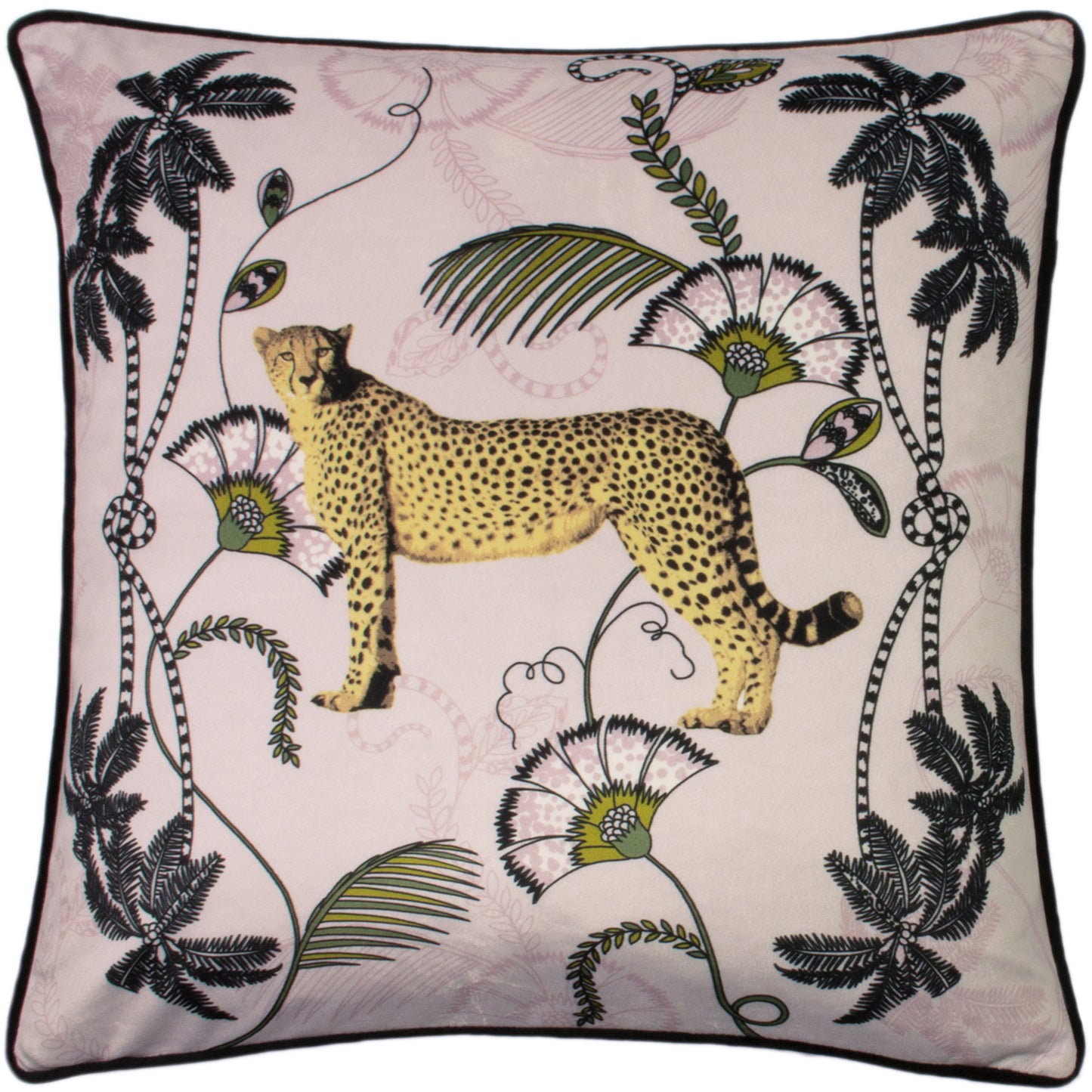 TROPICA CHEETAH 45X45 C/CASE BLUSH