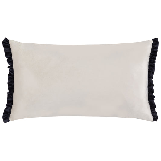 TILLY 30X50 CUSHION CASE LACE/BLACK