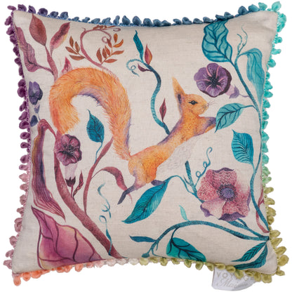 TIMMYSQUIRREL 30x30 CUSHION CASE LINEN