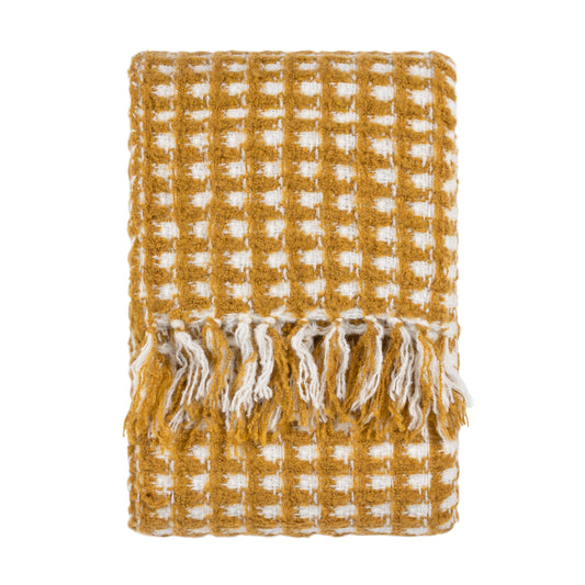 TOASTY 130X180 THROW OCHRE