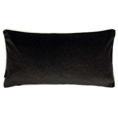 TORTO 30X60 CUSHION CASE BLACK/IVORY