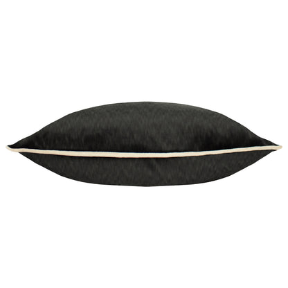 TORTO 30X60 CUSHION CASE BLACK/IVORY