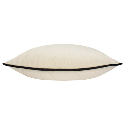 TORTO 50X50 CUSHION CASE IVORY/BLACK