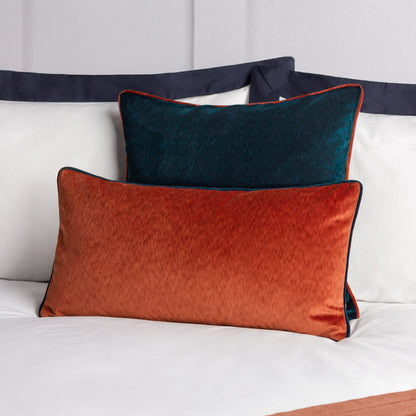 TORTO 50X50 CUSHION CASE TEAL/BRICK