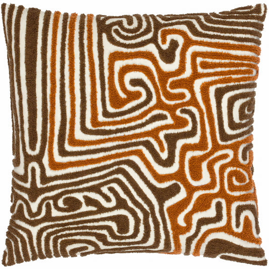 TOSCA 50X50 CUSHION CASE COPPER/BROWN