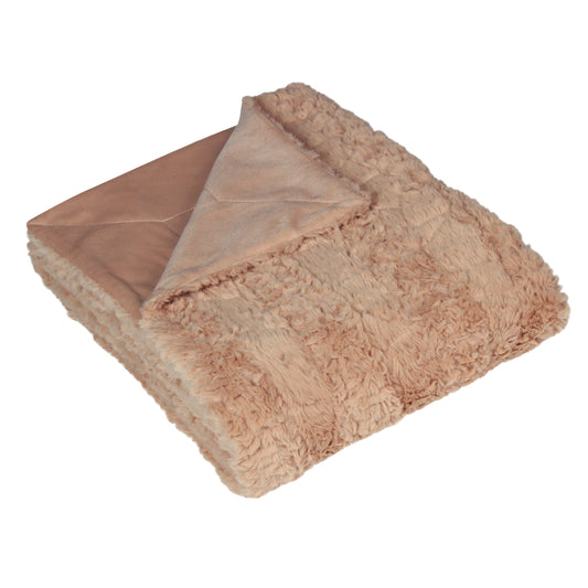 TUNDRA 130X180 THROW BLUSH
