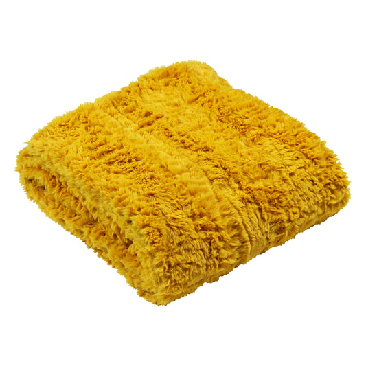TUNDRA 130X180 THROW OCHRE