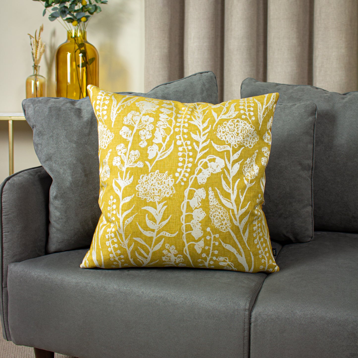TURI 50X50 C/CASE SUNFLOWER/GOLD