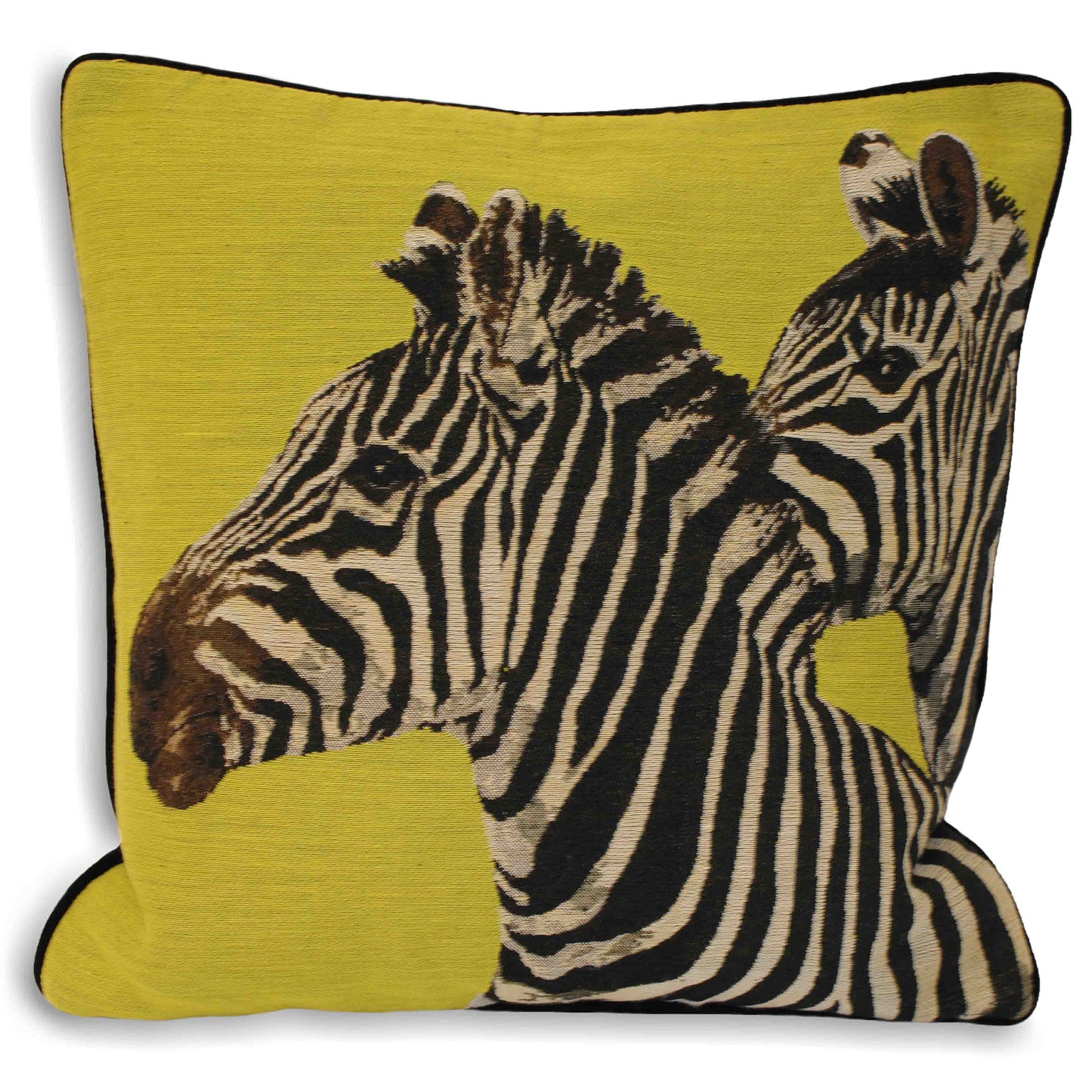 TWIN ZEBRA C/CASE 45X45 LIME