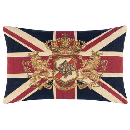 UNION JACK LION 46X32 CUSHION CASE
