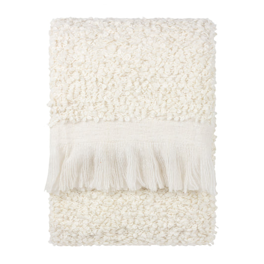 ULSMERE 130X180 THROW ECRU