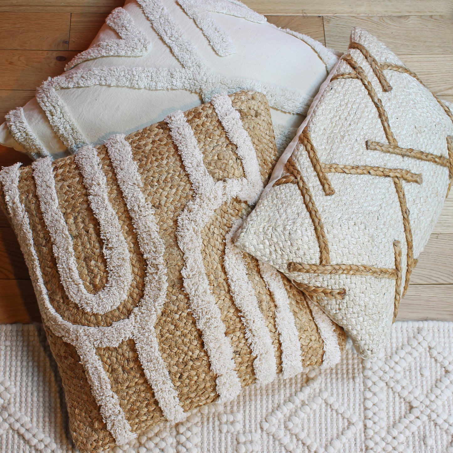 UNIO 45X45 CUSHION CASE NATURAL