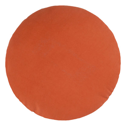 UNITY 40CM ROUND READY FILLED CUSHION ORANGE/YELLOW