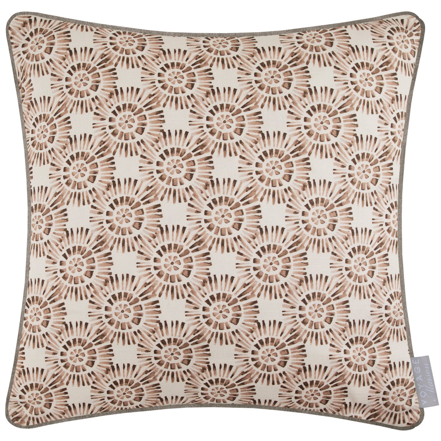 VALI 43X43 CUSHION CASE STONE