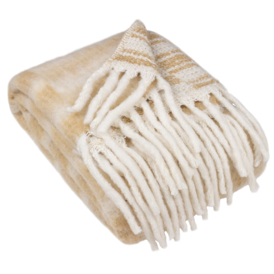 VARLEY 130X150 THROW CARAMEL