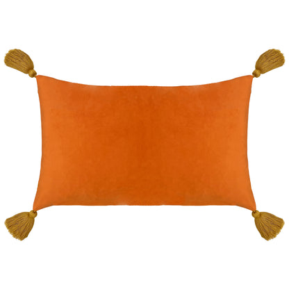 VIVID ANDALUCIAN ZEBRAS 30X50 CUSHION CASE ORANGE