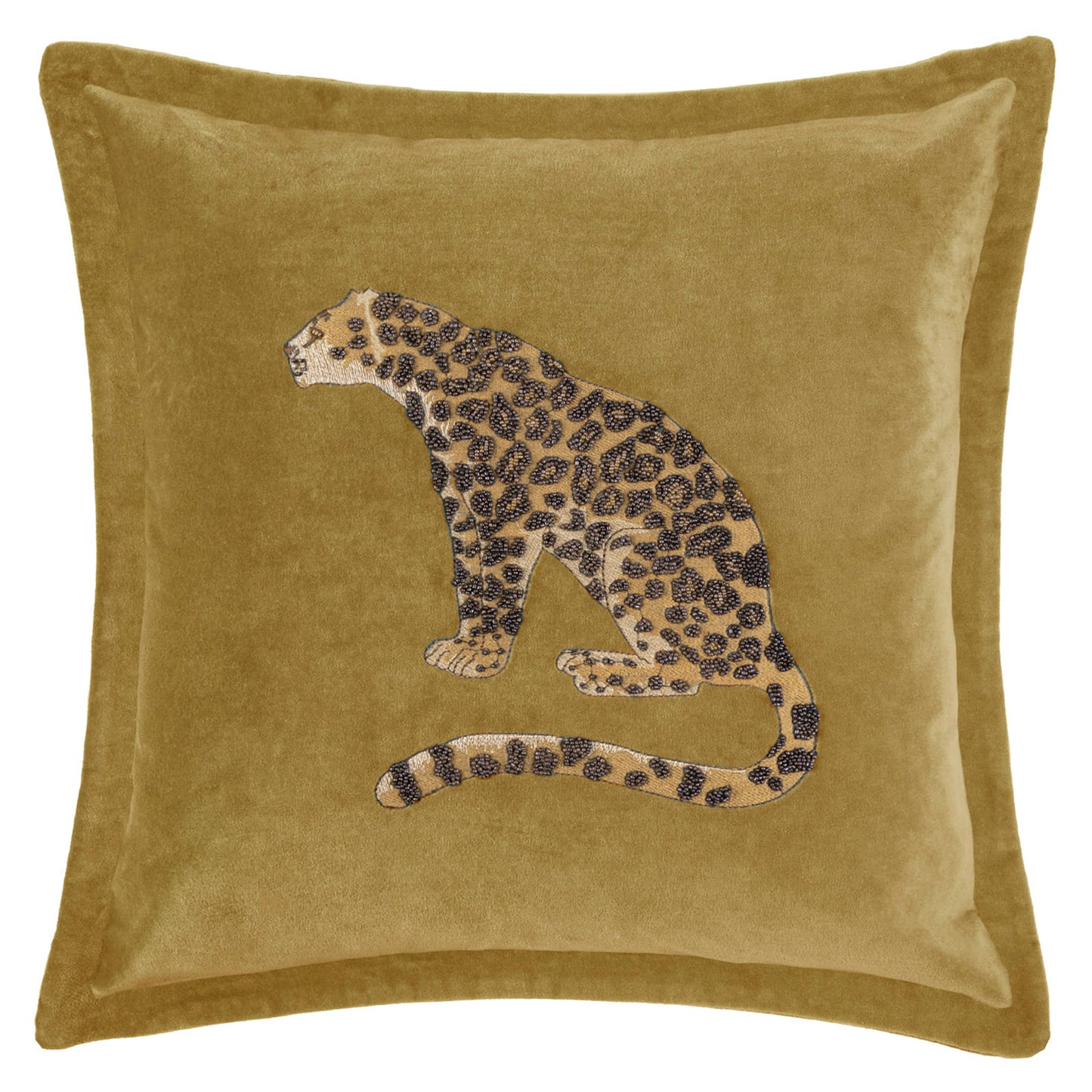 WAGHOBA 55x55 CUSHION CASE MUSTARD