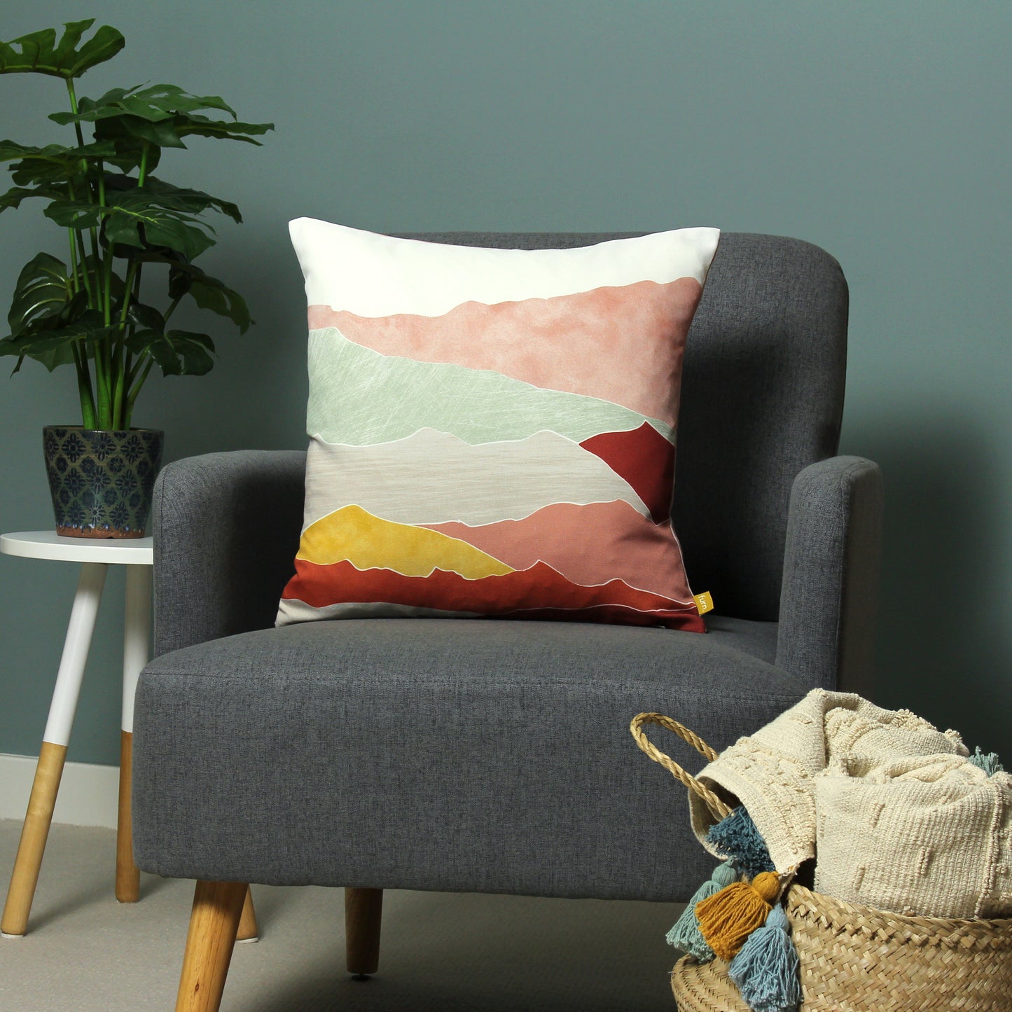 WANDER 43X43 CUSHION CASE BLUSH