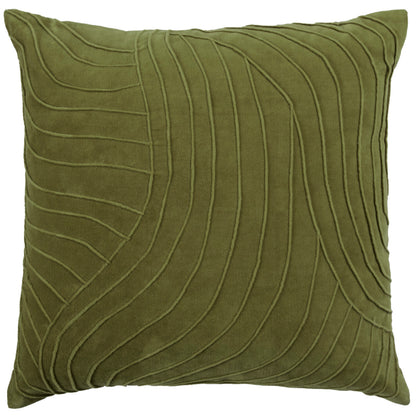 WATERFALL 50x50 CUSHION CASE SAGE