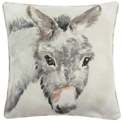 WATERCOLOUR DONKEY 43X43 C/CASE