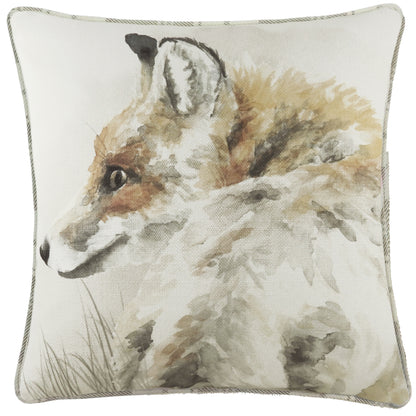 WATERCOLOUR FOX 43X43 C/CASE