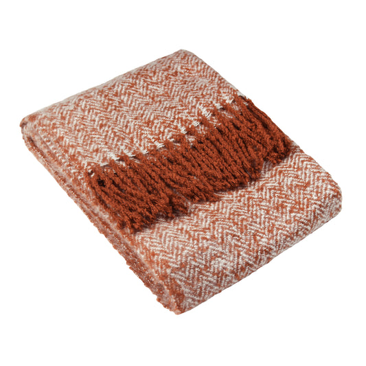 WEAVER 130X180 THROW RUST
