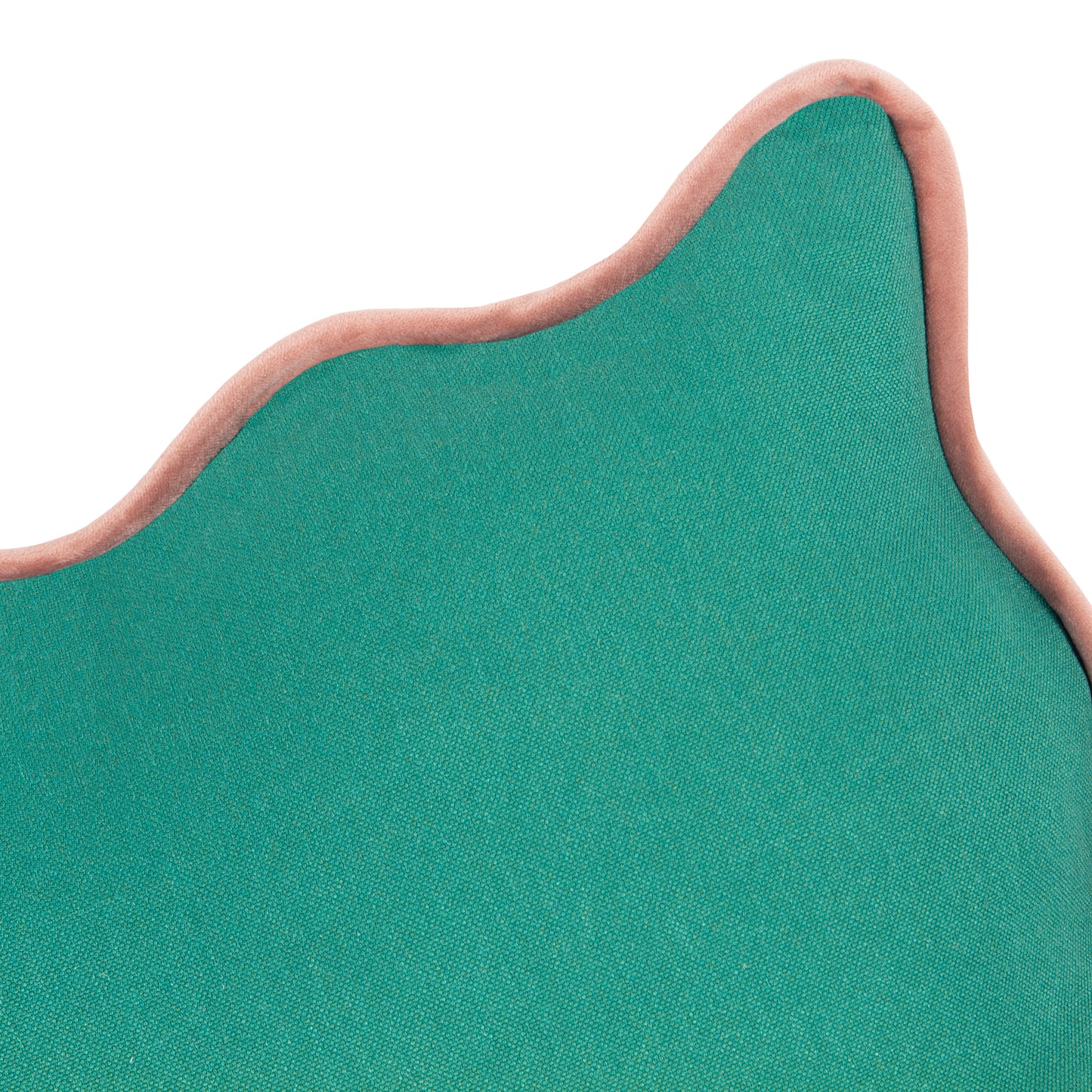 WIGGLE 45X45 FILLED CUSHION GREEN/PINK