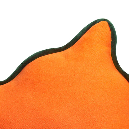 WIGGLE 45X45 FILLED CUSHION ORANGE/GREEN