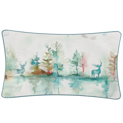 WILDERNESS TOPAZ 30X50 OUTDOOR CUSHION CASE TEAL