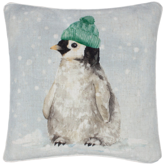 WINTER PENGUIN 43X43 CUSHION CASE MULTI