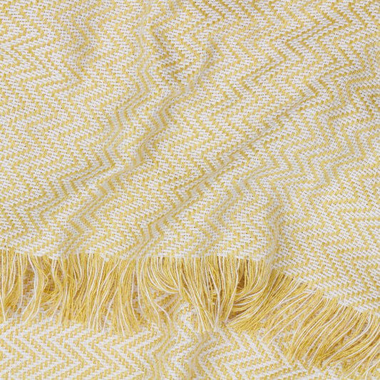 WISLEY 130X180 OUTDOOR THROW YELLOW