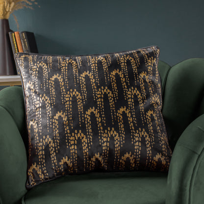WISTERIA 50X50 CUSHION COVER CHARCOAL