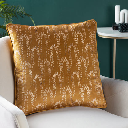 WISTERIA 50X50 CUSHION COVER GOLD