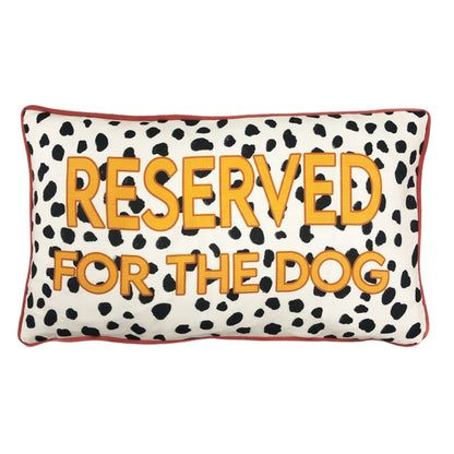 WOOFERS RESERVED 30X50 CUSHION CASE MULTI