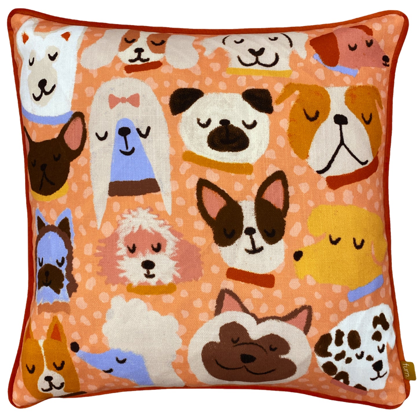 WOOFERS 43X43 CUSHION CASE MULTI
