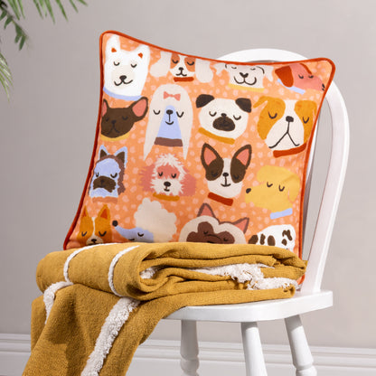 WOOFERS 43X43 CUSHION CASE MULTI