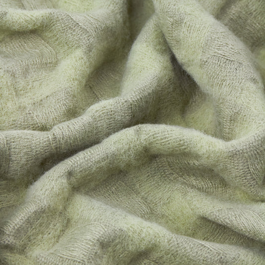 WALTON WAFFLE 130X180 THROW SAGE