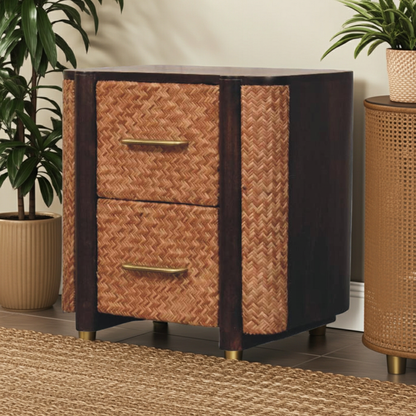 Havana Canefront Bedside Table | Nightstand