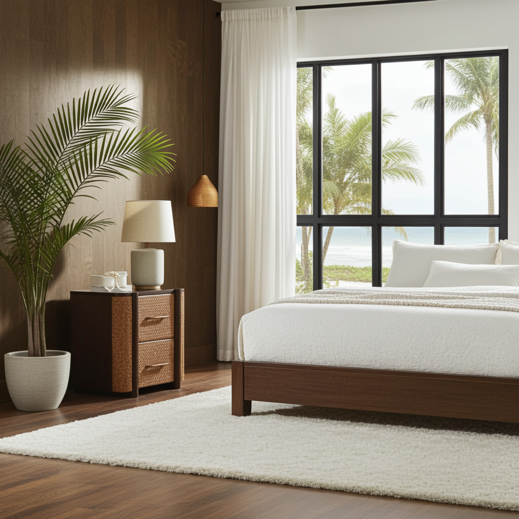 Havana Canefront Bedside Table | Nightstand