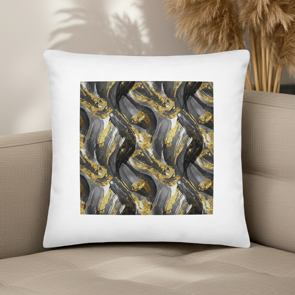Botanical Leaf Premium Pillow | Livvat Exclusive