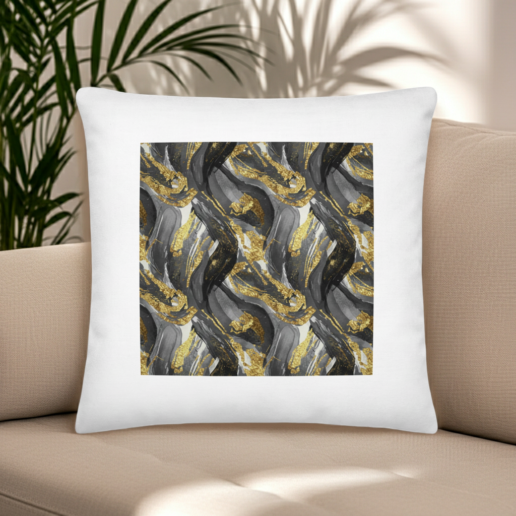 Botanical Leaf Premium Pillow | Livvat Exclusive