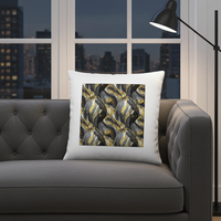 Botanical Leaf Premium Pillow | Livvat Exclusive