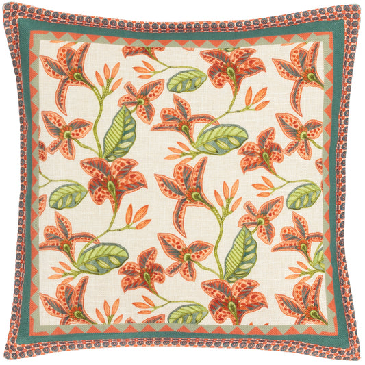 ZALA FLORAL 43X43 CUSHION CASE MULTI