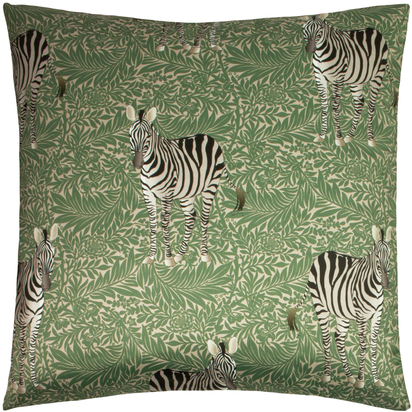 ZEBRA FOLIAGE 50X50 C/CASE GREEN