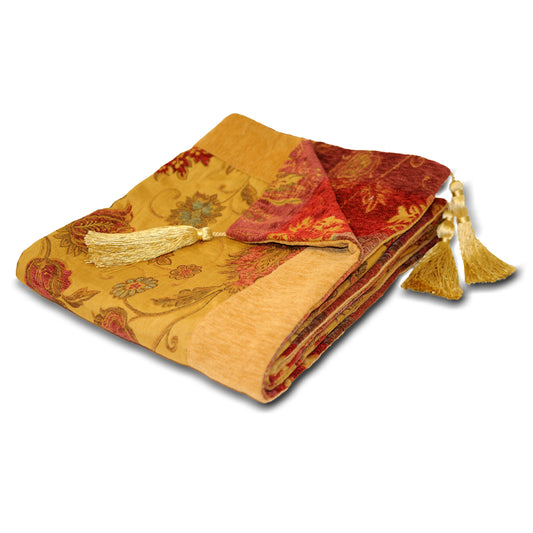 ZURICH THROW 150X180 GOLD