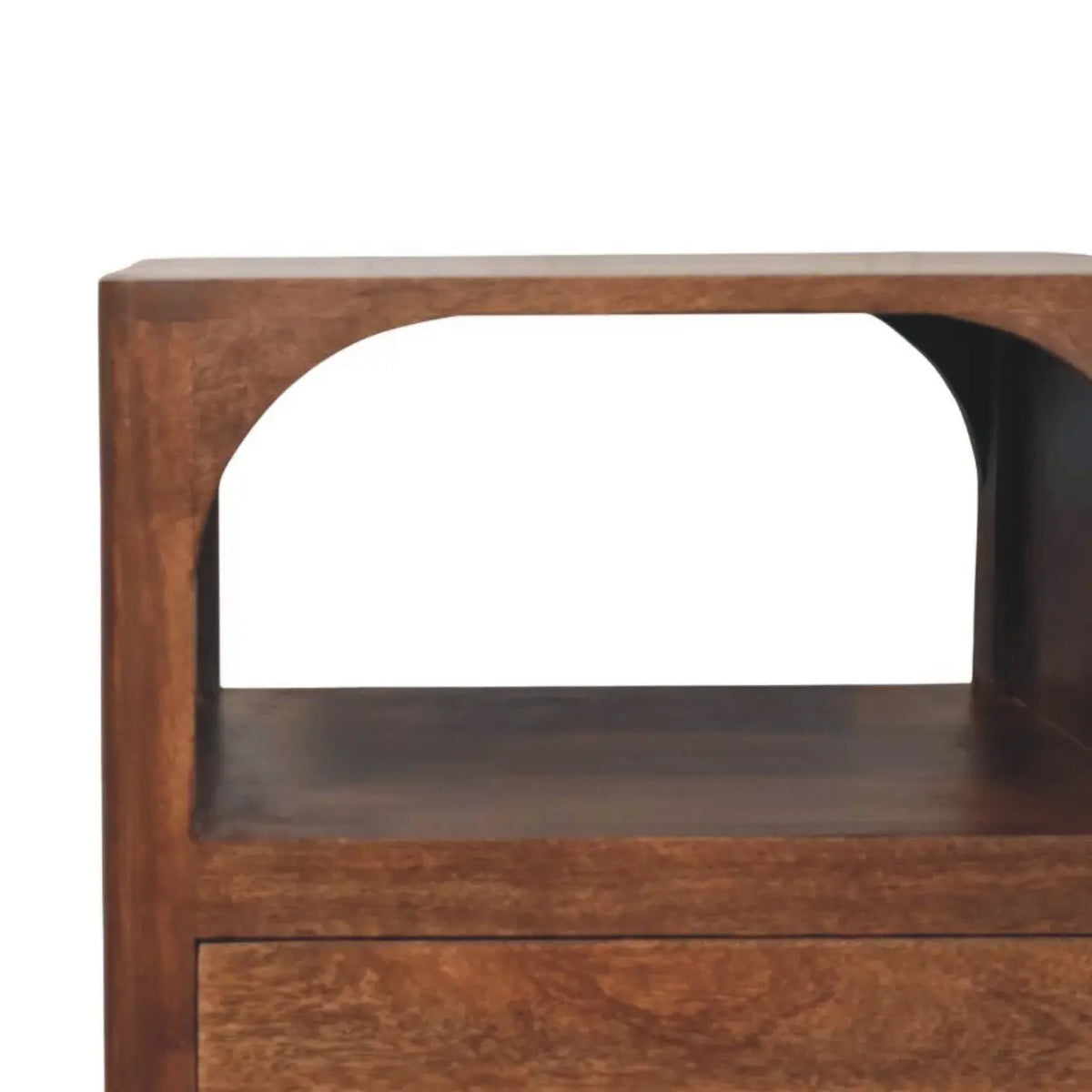 Arc-Line Bedside Table | Nightstand