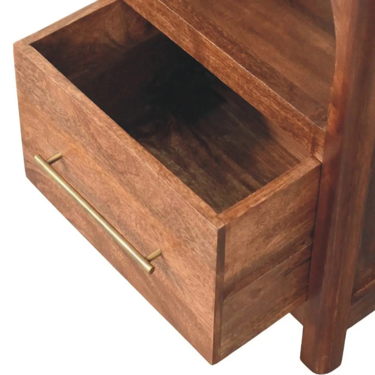Arc-Line Bedside Table | Nightstand