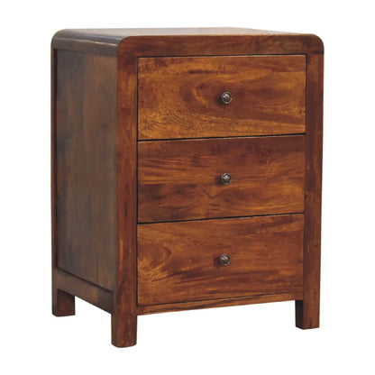 Aspen 3 Drawer Bedside Table | Nightstand