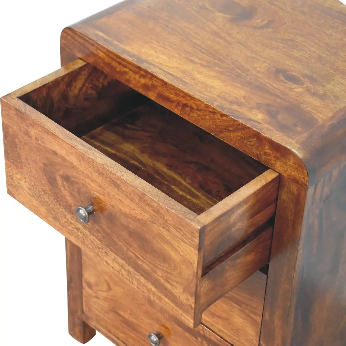Aspen 3 Drawer Bedside Table | Nightstand