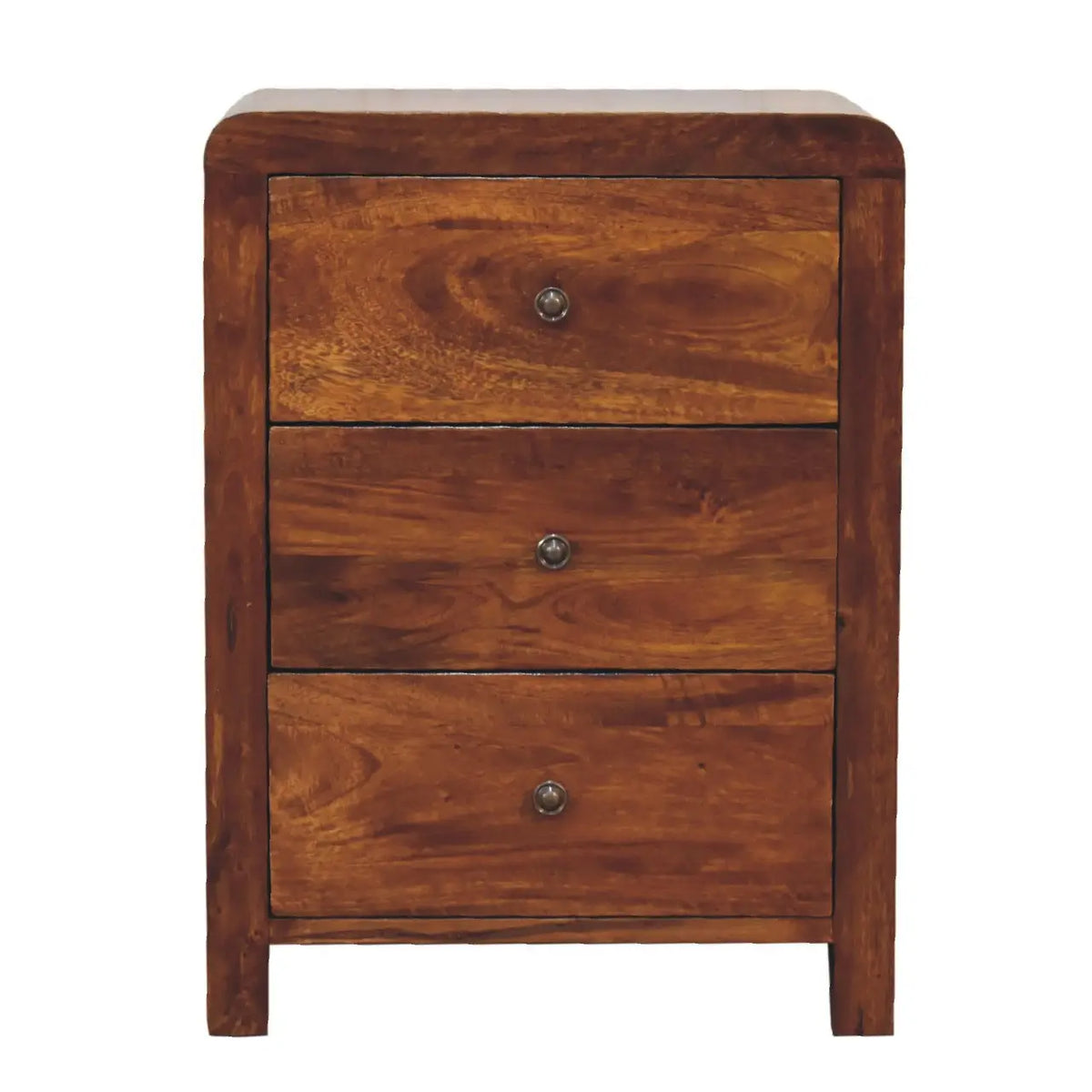 Aspen 3 Drawer Bedside Table | Nightstand